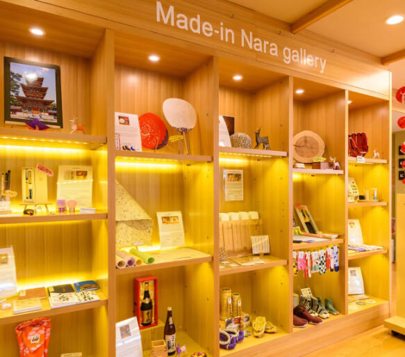 Showcasing Nara’s goods